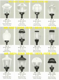 Lampu pilar rumah minimalis civilo